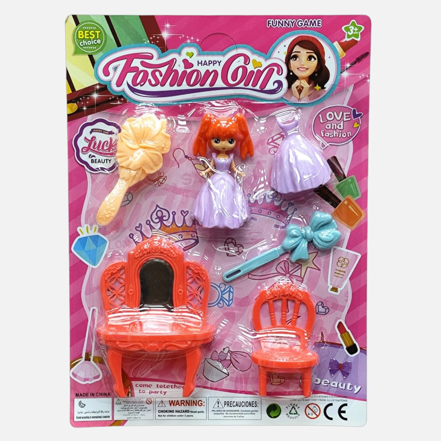 Set Vestidor Fashion Girl Glam