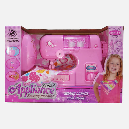 Máquina de Coser Rosada