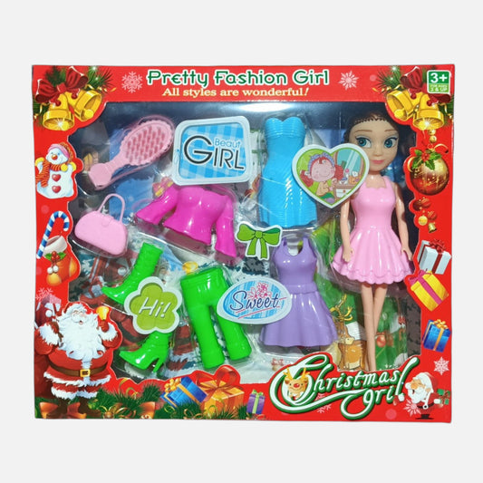 Muñeca Pretty Fashion con Accesorios