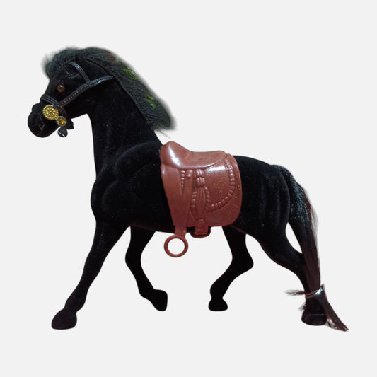 Caballo Terciopelado Negro