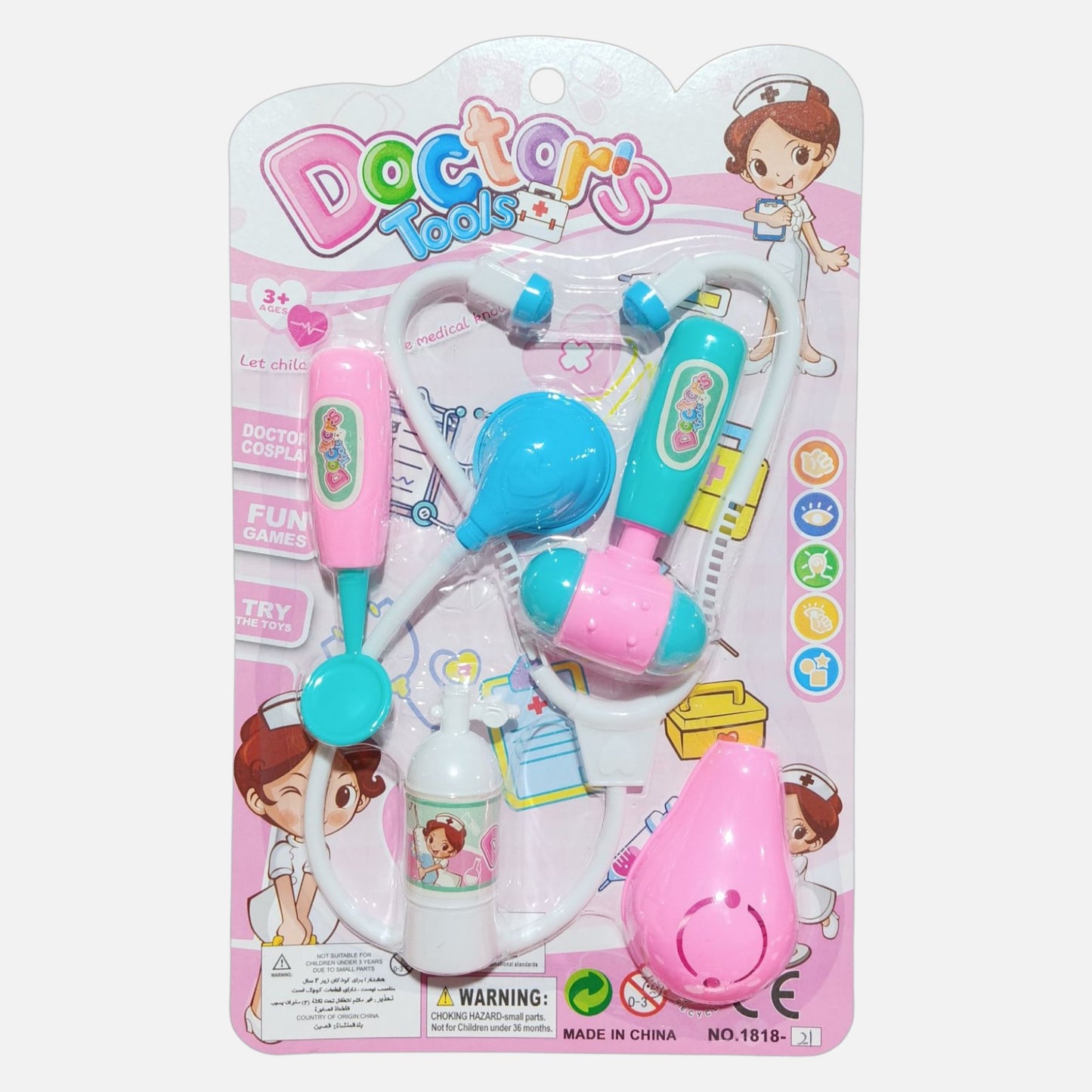 Set Mini Doctora Rosada