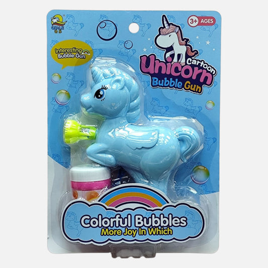 Pistola de Burbujas Unicornio
