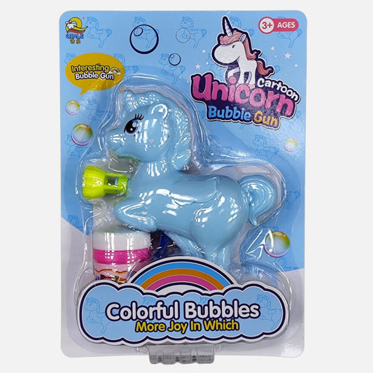 Pistola de Burbujas Unicornio