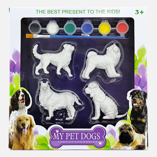 Set Perritos para Pintar